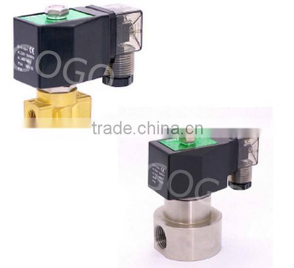 SPG-01 stainless steel 1/4 200bar high pressure hs code for solenoid valve