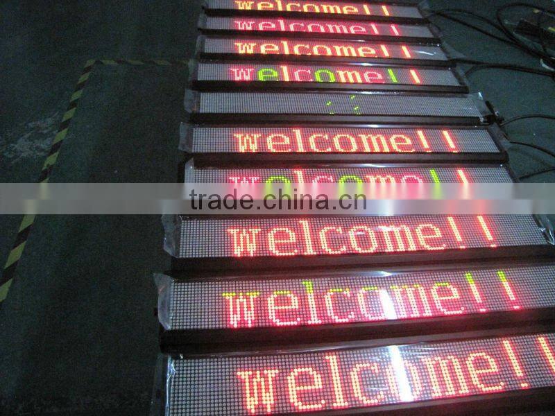 Blue programme led sign display ,led message display board,advertising led display,led signs for advertising