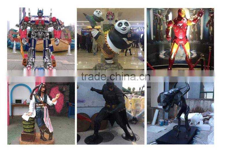 KANO0535 Attractive Animated Fiberglass Animated Cartoon Character Statue