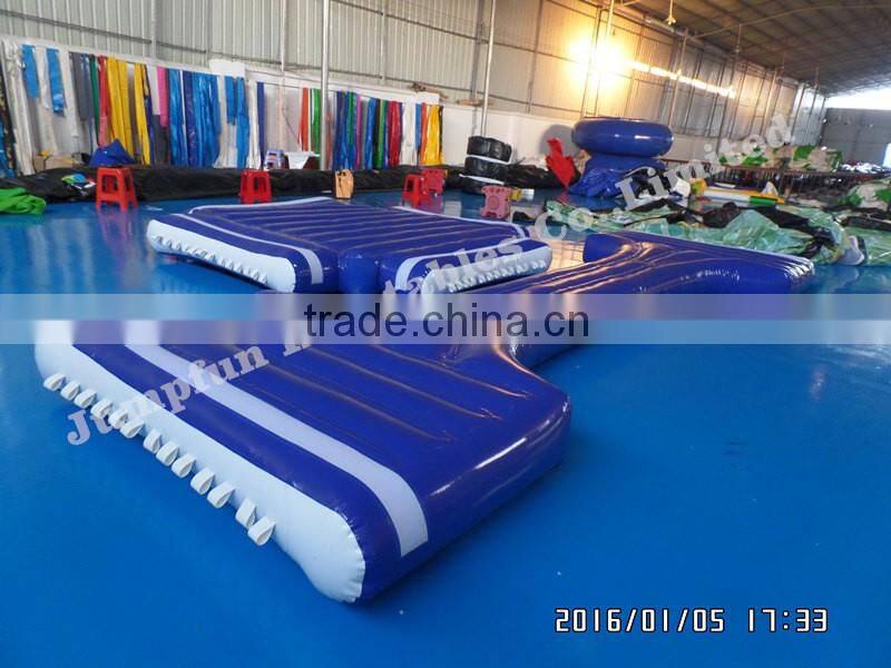 double reinforcement Inflatable floating bridge PVC mattress aqua park toys