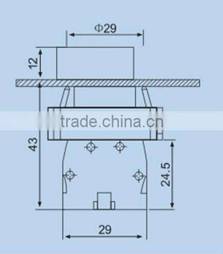 PBS-2BA4322 Push Button Switch