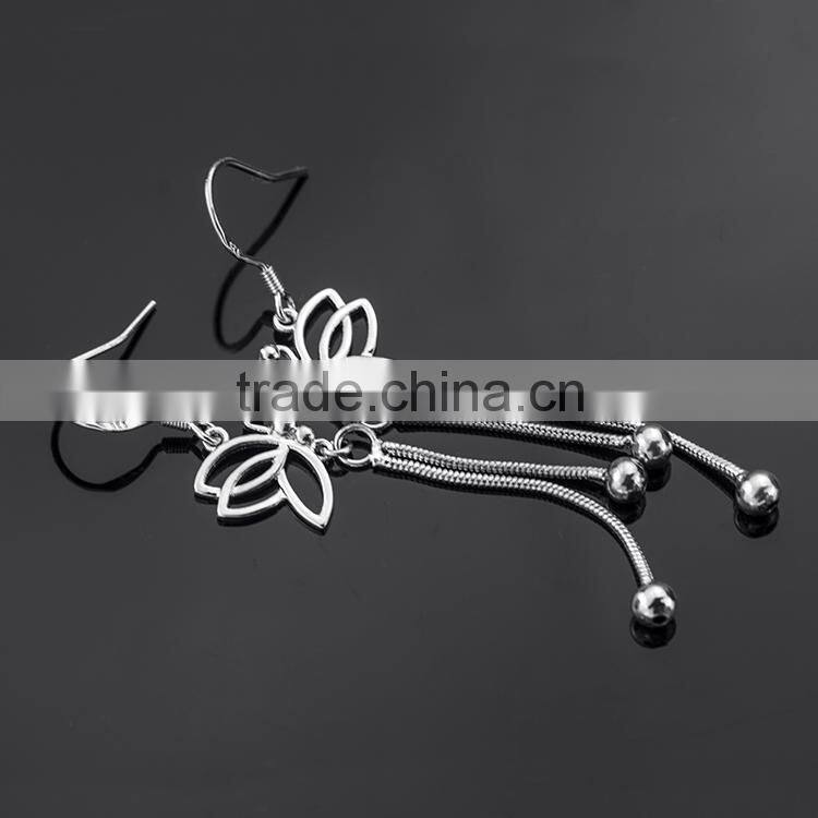 2015 new trend tassel earrings ! 18k gold hoop earrings !