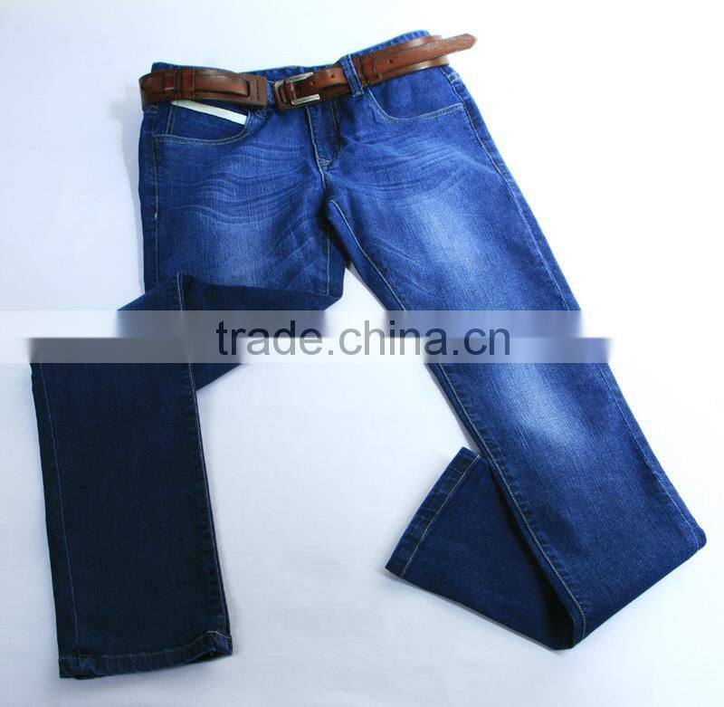 Woven Twill 54/56" Indigo Fine Slub Cotton Elasticity Denims 9.6oz