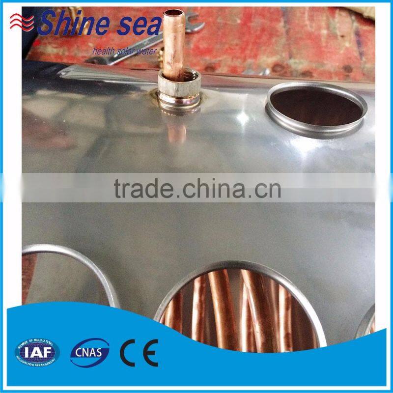 High efficiency greenhouse stock tank solar water heater pressured