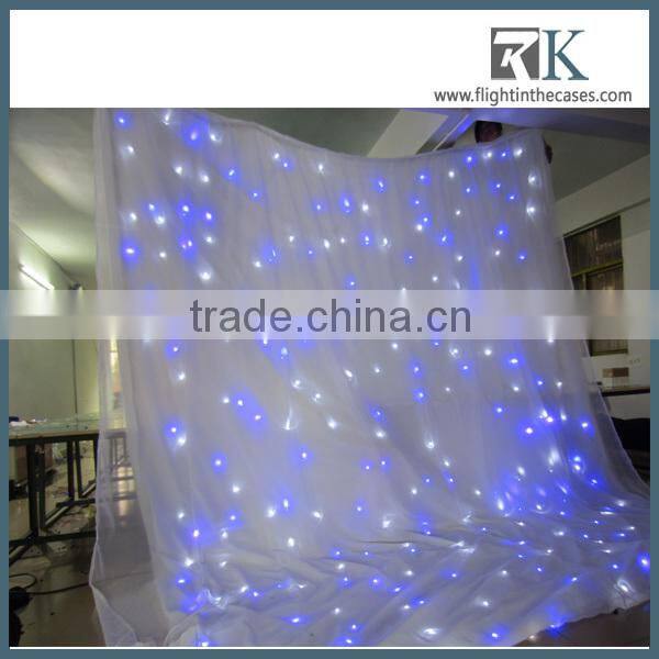 LED Video star cloth Curtain Soft LED star Curtain