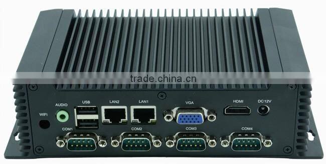 Embedded Fanless Mini PC Barebone system computer NFN45 With 3G/wifi /DC power