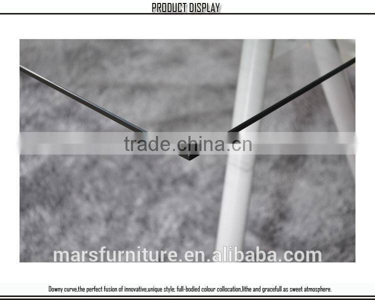 Modern cheap glass coffee table LCT-025