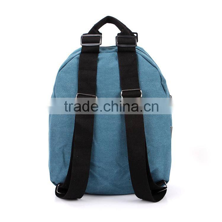 New arrival vintage khaki canvas backpack, day backpack