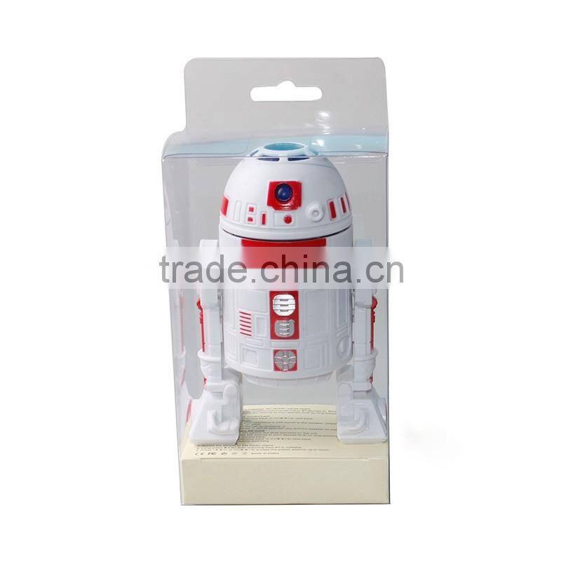 2016 hot new Robot design cartoon gift bluetooth speaker shenzhen mini portable