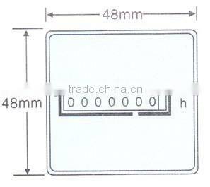 Hour Meter Hour Counter Digital Hour Meter HM-1 DC10~50V