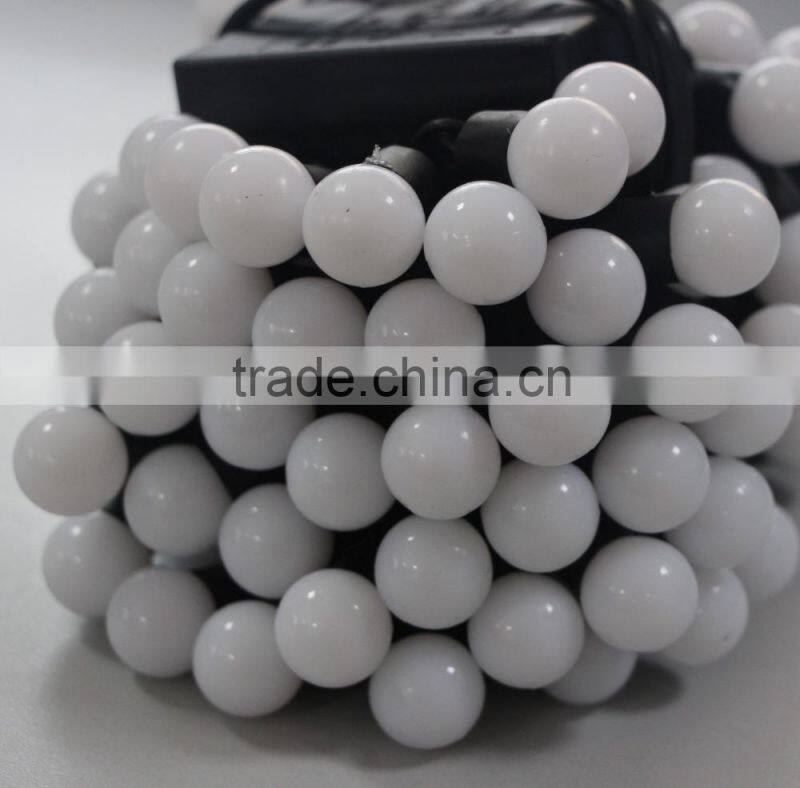 17mm round ball christmas lights colorful mixed led christmas light