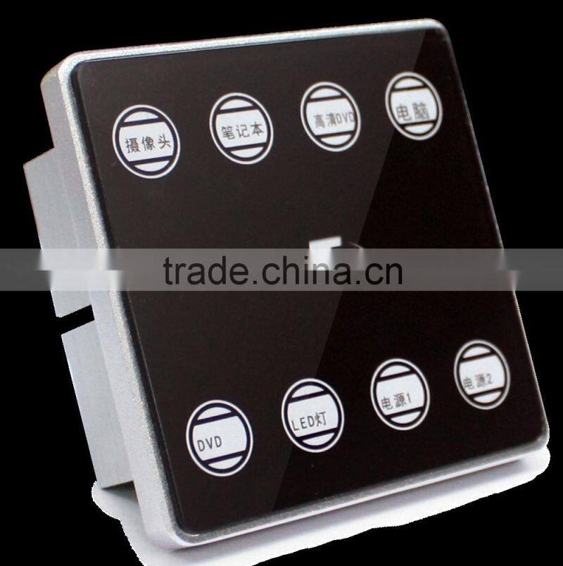 Wall Panel HD 10x10 Modular and Scalable Seamless Matrix Switcher Programmable Central Controller Home Automation System