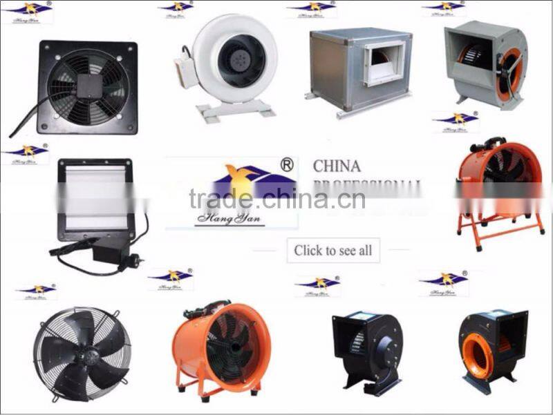 220V 1353 cfm strong volume usefull long pipe coaxial centrifugal fan