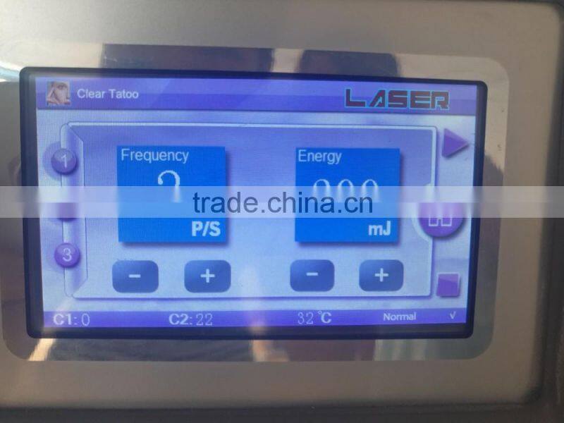 hot sale Beauty salon and spa use tattoo removal /pigmenation removal/nd yag laser price