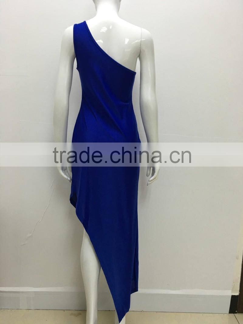 Bonvatt Women Backless High Stretch Fitness Mini Dress Long Zipper Back Tight Dresses for Wholesale