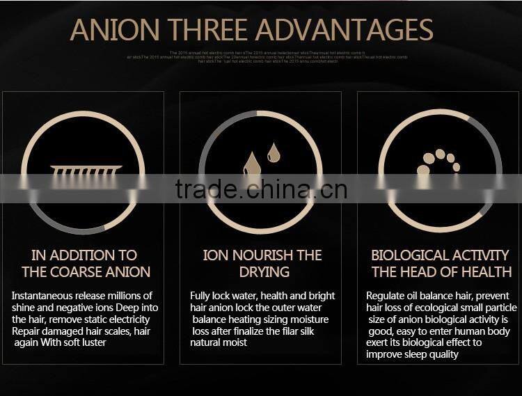 Black anion cheap hair curling brush