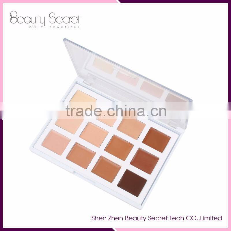 Pro Concealer 12 Color waterproof Makeup Cosmetic Concealer Palette