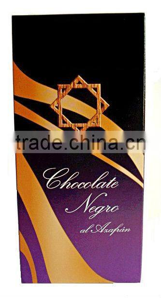 Chocolate with saffron