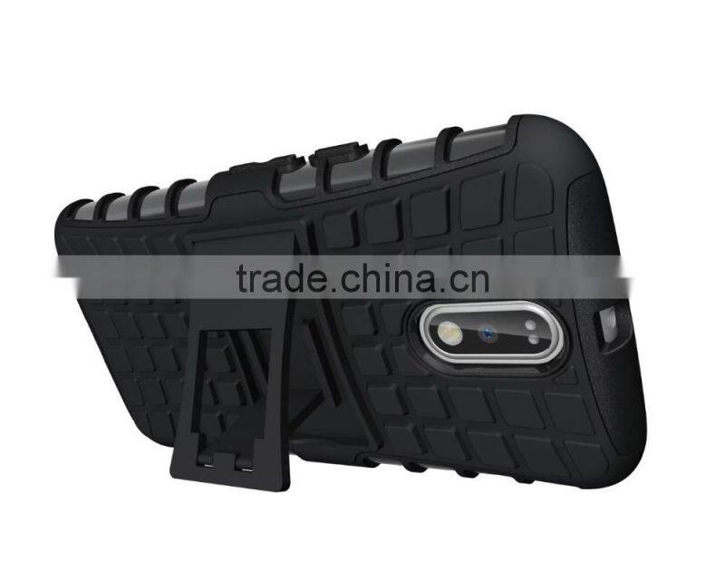 For MOTO G4 PLAY Armor CASE Heavy Duty Hybrid Rugged TPU Impact Kickstand ShockProof Tyre CASE COVER TANK COVER CASE