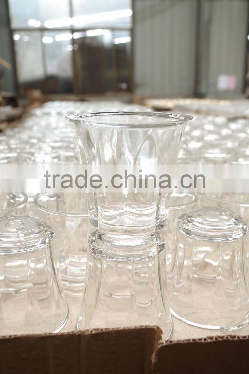Decorative glass lamp cups or tea cups