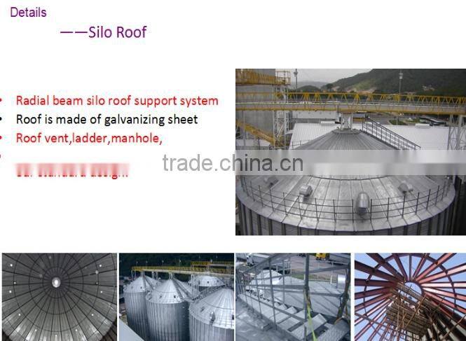 Nice performance suitable small grain silos steel silo for grain storage