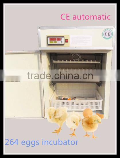 HHD CE Certificate 264 Chicken Eggs Automatic Industrial Incubator /temperature and humidity controller for incubator