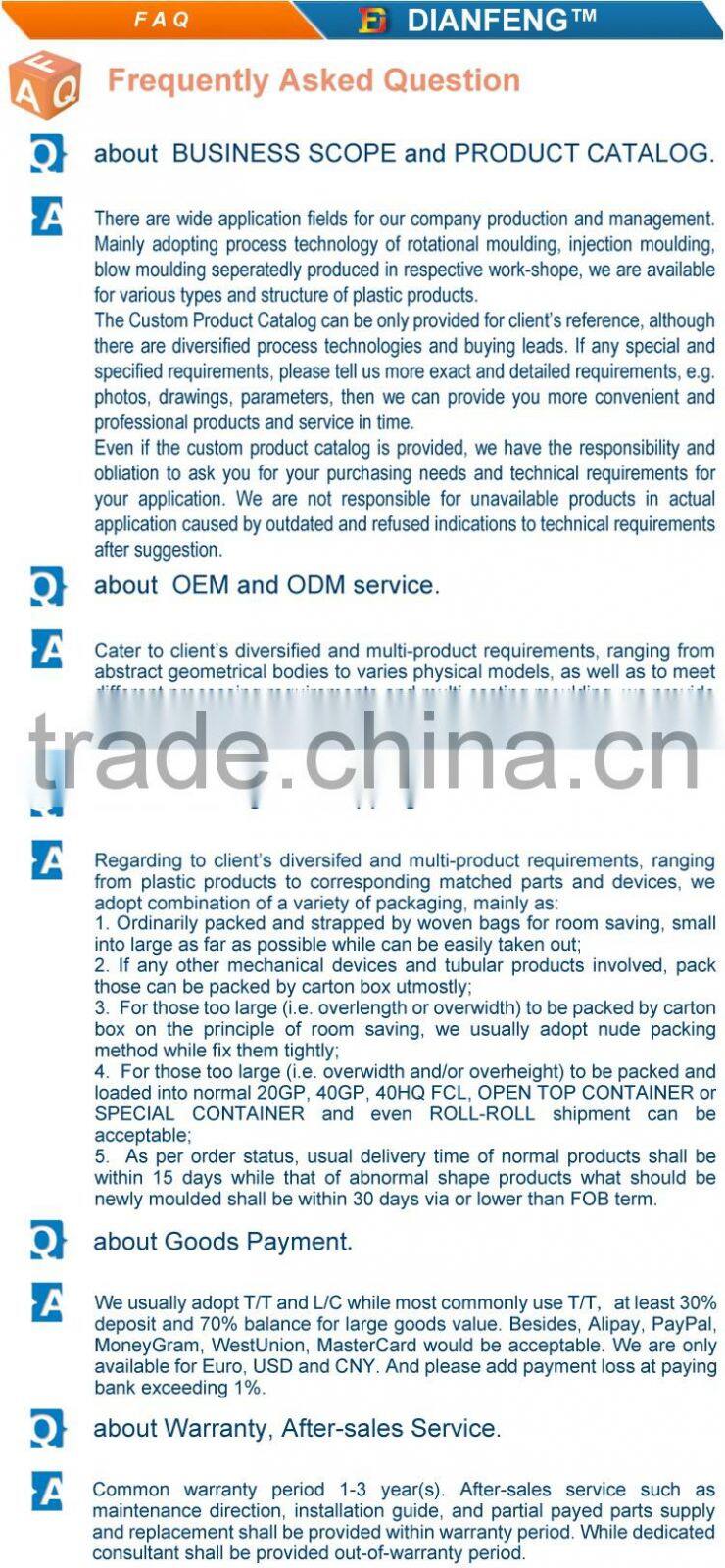 Environmental Protection Use 75L To 3000L Plastic Clear bucket