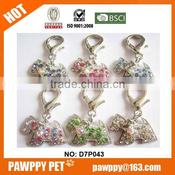 dog shape pendant charm
