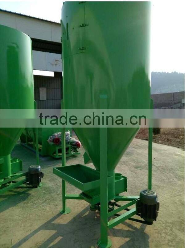 Feed crushing and mixing machine for poultry farms grain grinder and mixer with different capacity (whatsapp:0086 15639144594)