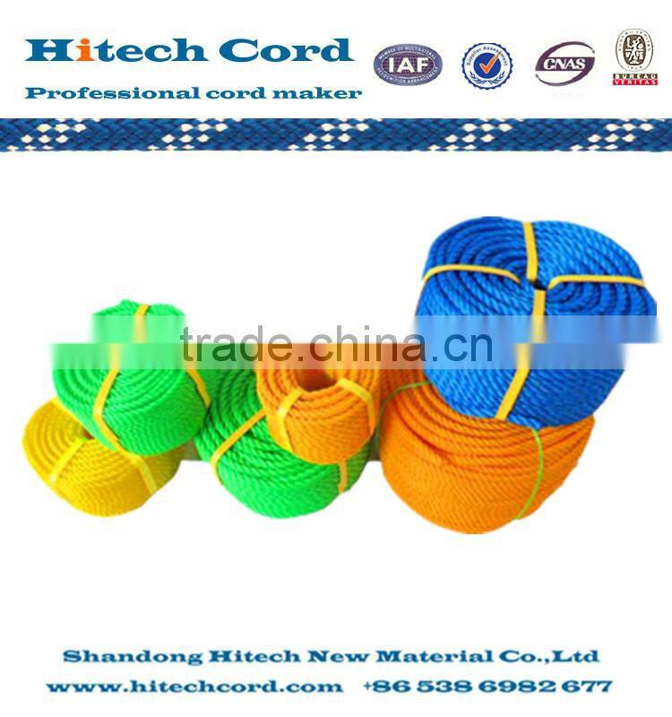 3-strand Twist Color Plastic Ropes