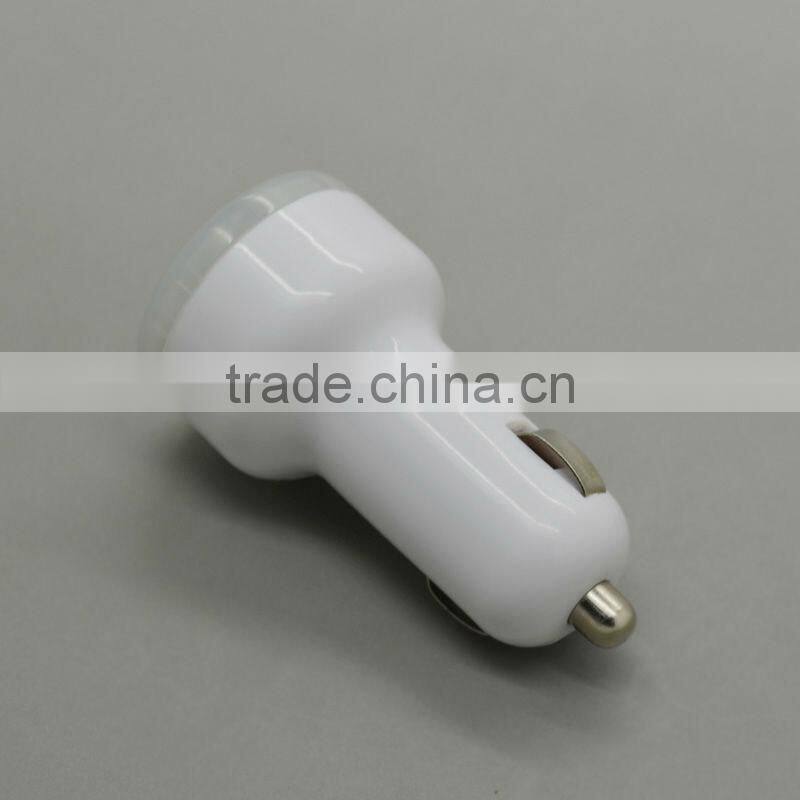 Dual USB Car Charger 5V 2A 2100Ma Dual 2Port USB Car Charger for Sansung S3 S4 HTC Apple Iphone 5 iPad 2 iPhone 3G 3GS 4g ipod