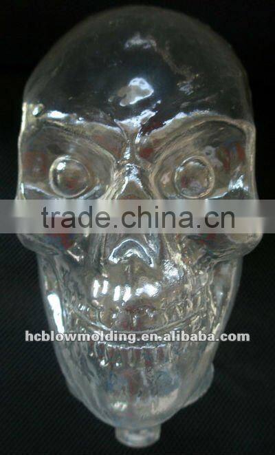 Customize Wholesale Halloween life live human plstic skull heads for decoration