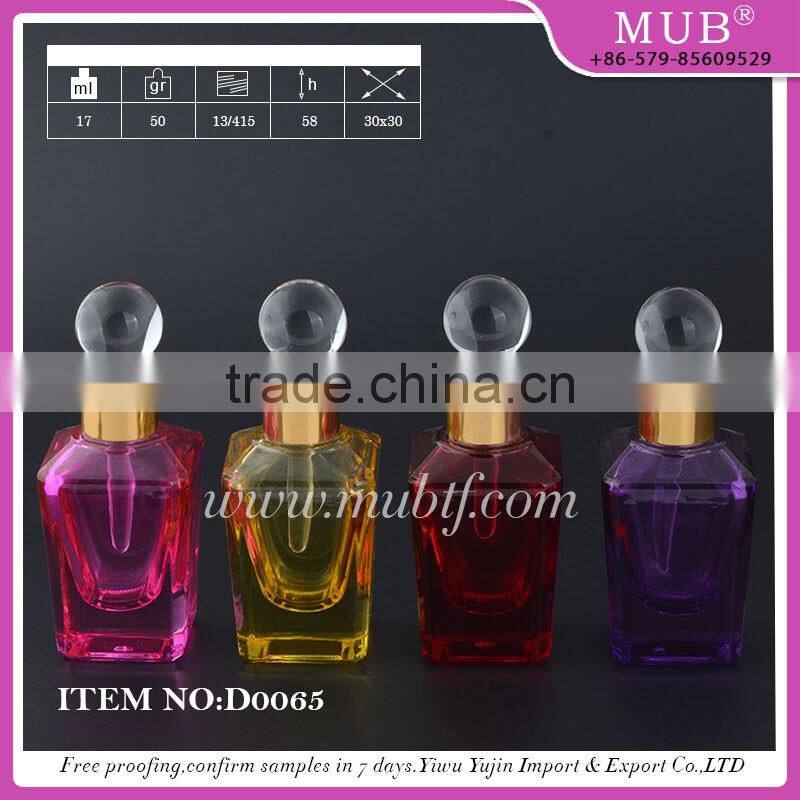 D0061 dropper bottle glass bottle aluminum perfume bottle wholesale
