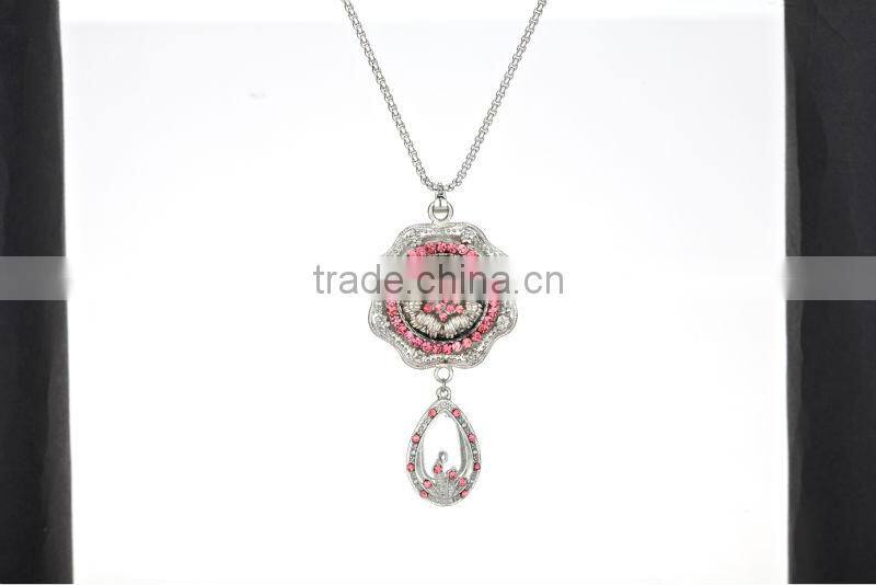 Medal Shape Jewelry Pendant Glass Perfume bottle jewelry