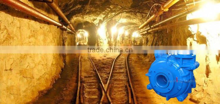 Centrifugal Rubber gold mining solid slurry pump price