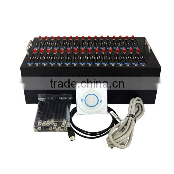 Bulk sms sending device 32 ports modem pool gprs modem m2m