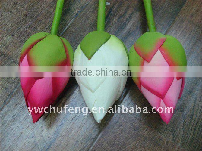 single artificial water lily flower