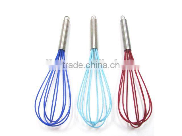 Hot selling!silicone coated whisk