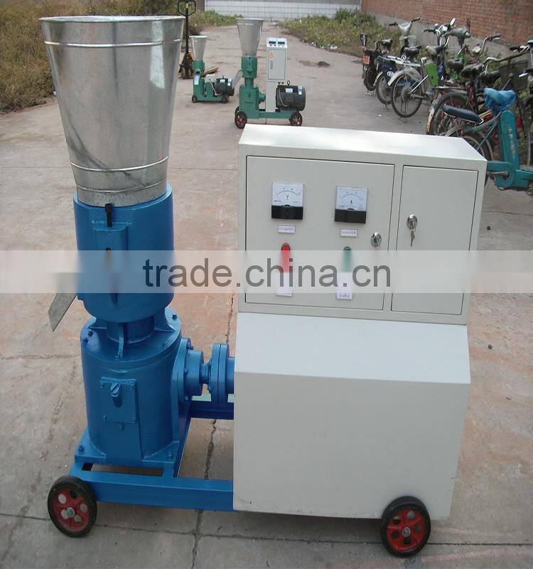 High Density Biomass Animal Feed Pelletizer with 6mm-12mm Pellet