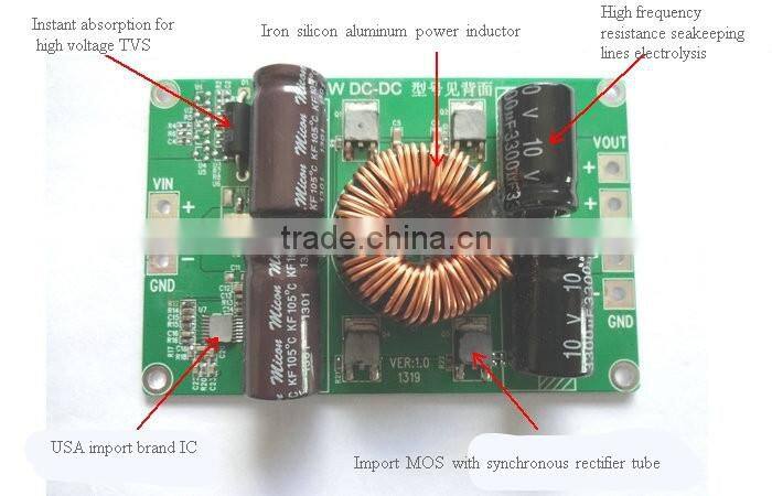 12V24V turn 5V100W power converter 24V 12V power supply board display turn 5V20A turn 5V20A
