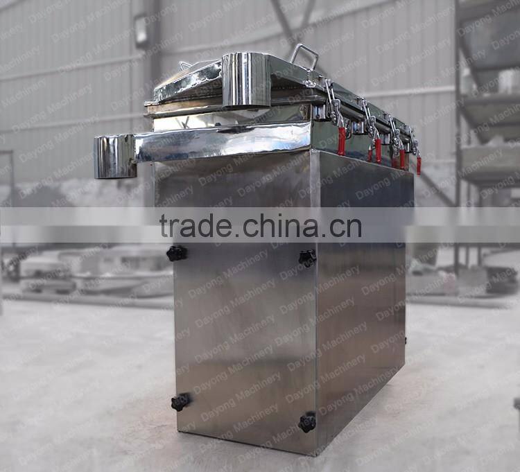 mini linear vibrating screen for rice grain granule powder