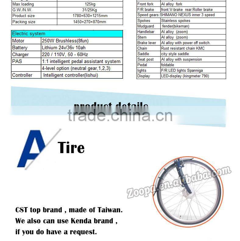 700C city e-bike EN15194 approval electric bike for sale