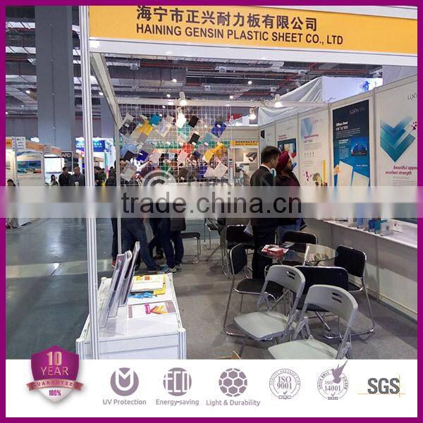 Multicell triplewall polycarbonate hollow panel