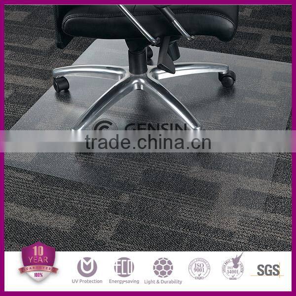 Haining 10-year quality warranty one frosted side PC material polycarbonate floor mats