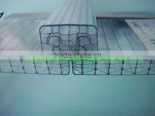 Hot selling soundproof U locked polycarbonate sheet