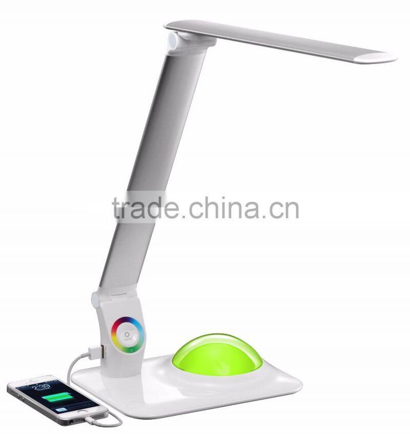 Foldable LED Aluminum Alloy Table Lamp, Eye-protecting Light Source Atmosphere Night Lamp For Office