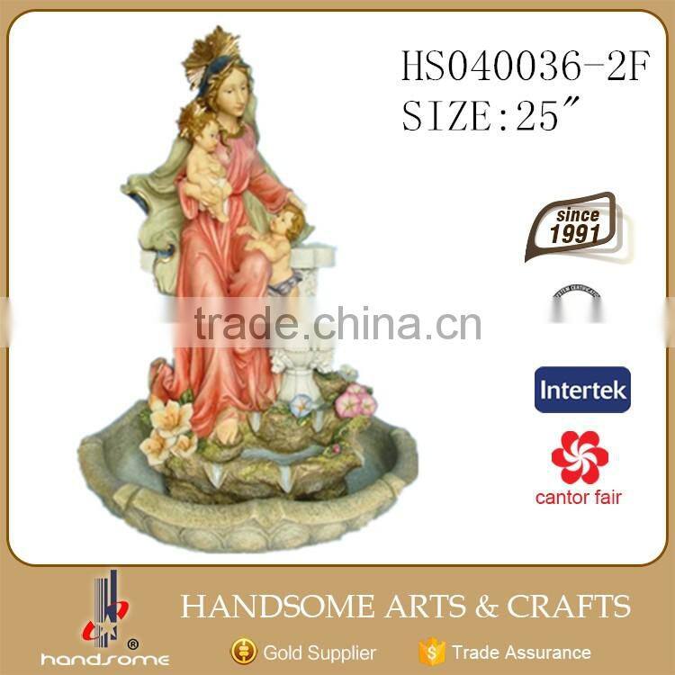 25 Inch garden decoration water garden fountain