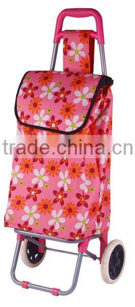 Colorful Personal Folding Smart Cart on Wheels