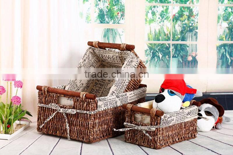 Beautiful wholesale woven laundry baskets