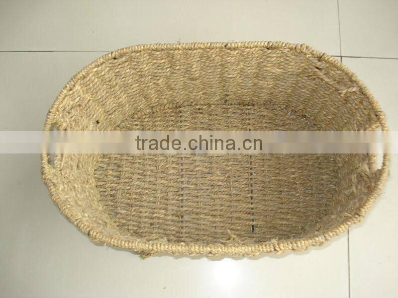 graceful grass weaving basket